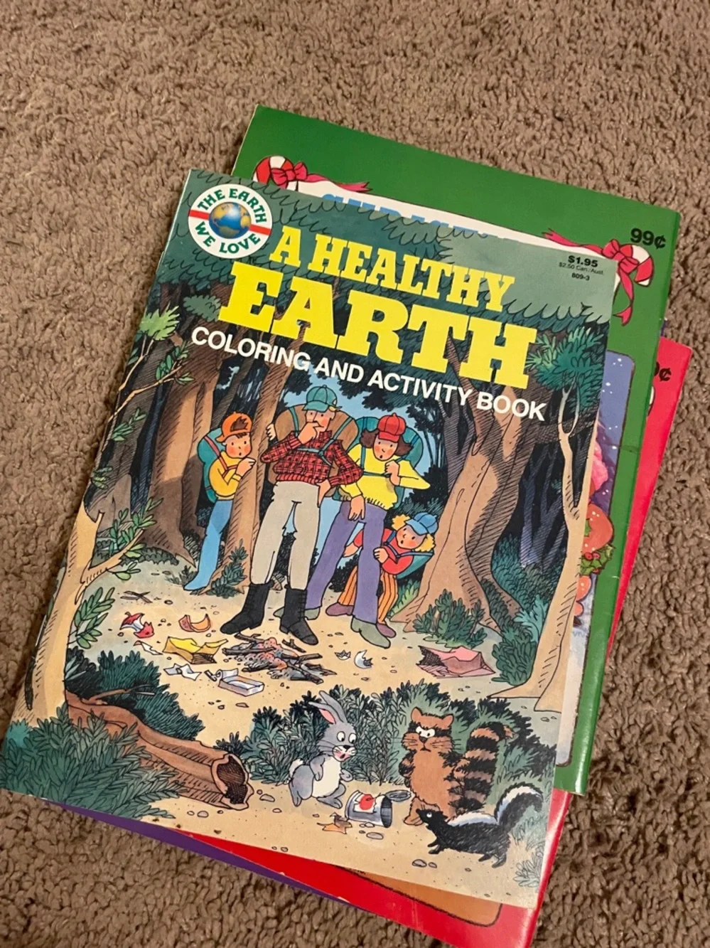 Six‎ Vintage Coloring Books